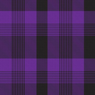Mor Glen Ekose desenli, moda tekstil ve grafikleri için uygun.