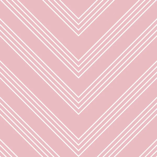 Pink Chevron Diagonal Striped Seamless Pattern Background Suitable Fashion Textiles — Stock Vector