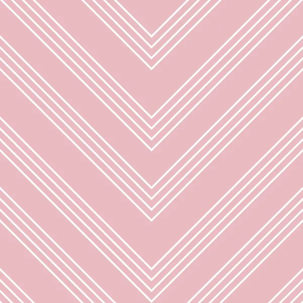 Pink Chevron Diagonální Pruhované Bezešvé Vzor Pozadí Vhodné Pro Módní — Stockový vektor