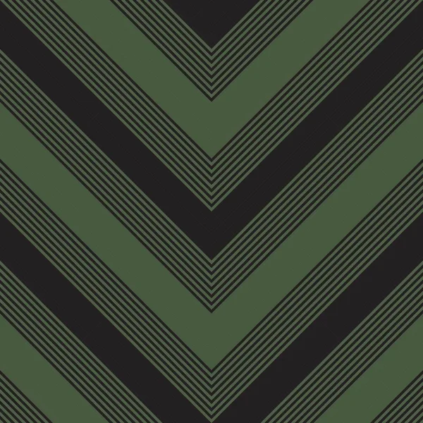 Verde Chevron Diagonale Strisce Senza Cuciture Modello Sfondo Adatto Tessuti — Vettoriale Stock