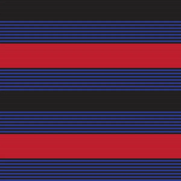 Red Blue Horizontal Striped Seamless Pattern Background 그래픽 — 스톡 벡터