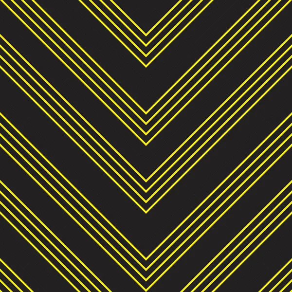 Yellow Chevron Diagonal Striped Seamless Pattern Background Suitable Fashion Textiles — Stock Vector