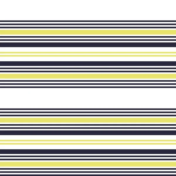 Fondo Patrón Inconsútil Rayado Horizontal Amarillo Adecuado Para Textiles Moda — Archivo Imágenes Vectoriales