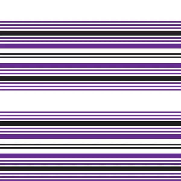 Purple Horizontal Striped Seamless Pattern Background Suitable Fashion Textiles Graphics — Stock Vector