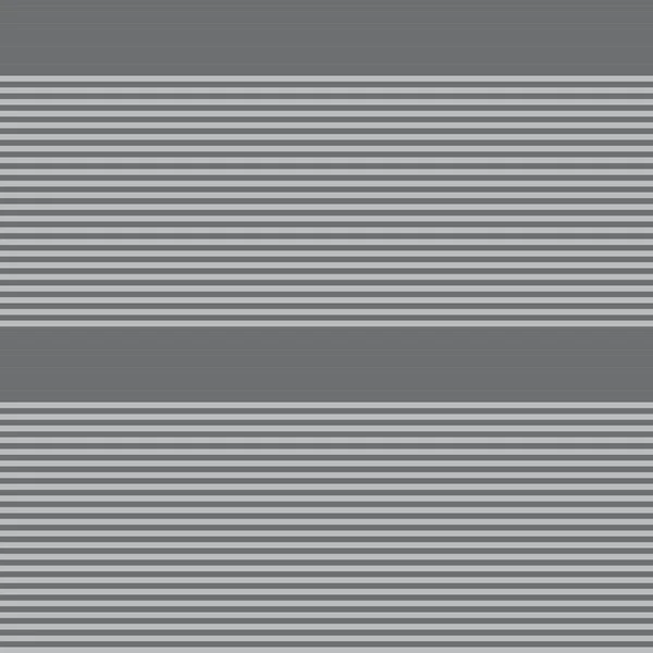 Gris Horizontal Rayado Sin Costuras Patrón Fondo Adecuado Para Textiles — Vector de stock