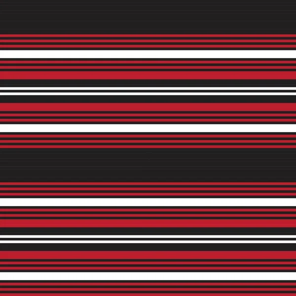 Red Horizontal Csíkos Varrat Nélküli Minta Háttér Alkalmas Divat Textil — Stock Vector