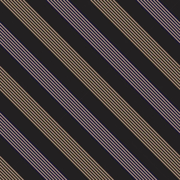 ブラウンタウプの斜めのストライプのシームレスなパターンの背景は ファッション繊維 グラフィックに適しています — ストックベクタ