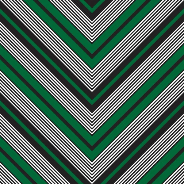 Chevron Vert Diagonale Rayé Fond Motif Sans Couture Adapté Pour — Image vectorielle