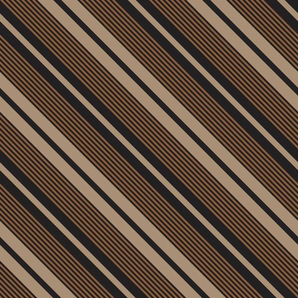 Brown Taupe Diagonale Rayé Fond Motif Sans Couture Adapté Pour — Image vectorielle