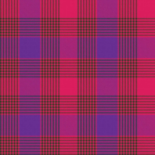 Purple Glen Plaid Textuur Naadloos Patroon Geschikt Voor Mode Textiel — Stockvector