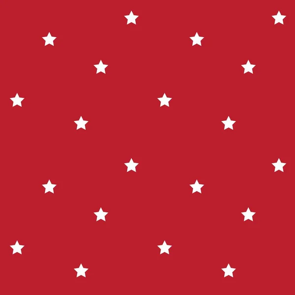 Estrellas Rojas Cepillo Trazo Sin Costura Patrón Fondo Para Textiles — Archivo Imágenes Vectoriales