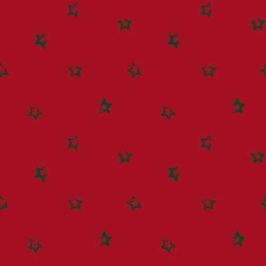 Christmas Stars moda tekstil ve grafikleri için kusursuz bir arka plan fırçaladı
