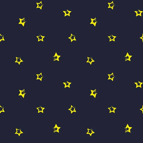 별들은 그래픽을 매끄럽지 패턴을 합니다 — 스톡 벡터