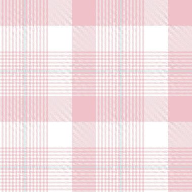 Pembe Glen Ekose desenli moda tekstil ve grafikleri için uygun kusursuz desen
