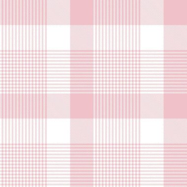 Pembe Glen Ekose desenli moda tekstil ve grafikleri için uygun kusursuz desen