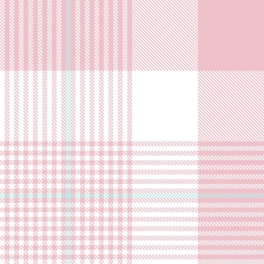 Pembe Glen Ekose desenli moda tekstil ve grafikleri için uygun kusursuz desen