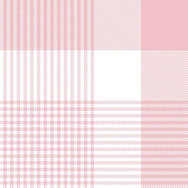 Pembe Glen Ekose desenli moda tekstil ve grafikleri için uygun kusursuz desen