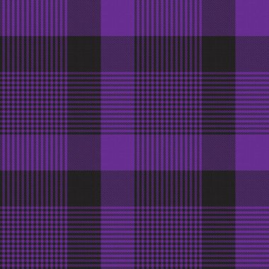 Mor Glen Ekose desenli, moda tekstil ve grafikleri için uygun.