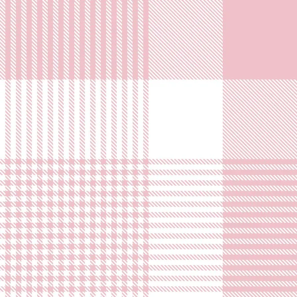 Pembe Glen Ekose desenli moda tekstil ve grafikleri için uygun kusursuz desen