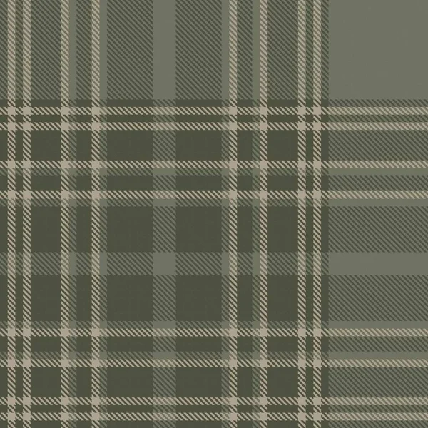 Green Glen Plaid Textured Seamless Pattern Suitable Fashion Textiles Graphics — Stock Vector