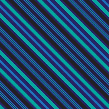 Moda tekstil ve grafikleri için uygun mavi köşegen çizgili dikişsiz model arka planı