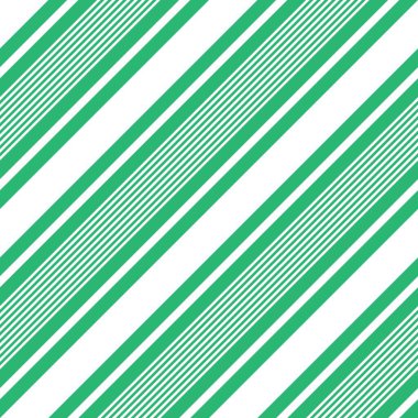 Moda tekstil ve grafikleri için uygun yeşil köşegen çizgili dikişsiz model arkaplanı
