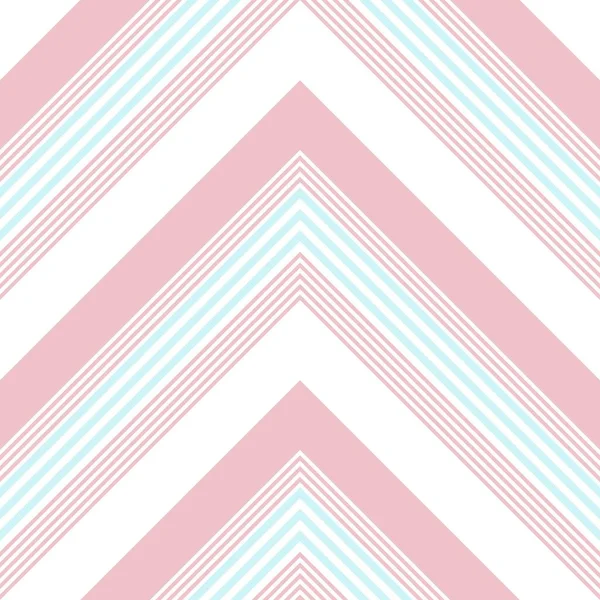 Pink Chevron Diagonal Striped Seamless Pattern Background Suitable Fashion Textiles — Stock Vector
