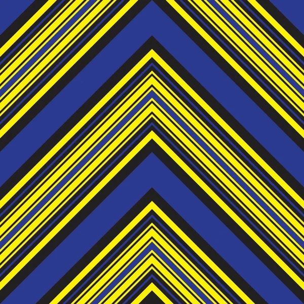 Fondo Patrón Sin Costura Rayado Diagonal Chevron Amarillo Adecuado Para — Vector de stock