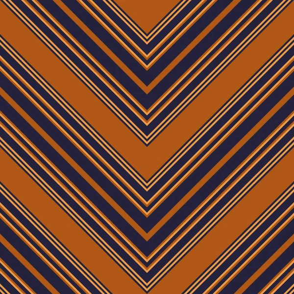 Orange Chevron Diagonal Gestreifte Nahtlose Muster Hintergrund Geeignet Für Modetextilien — Stockvektor