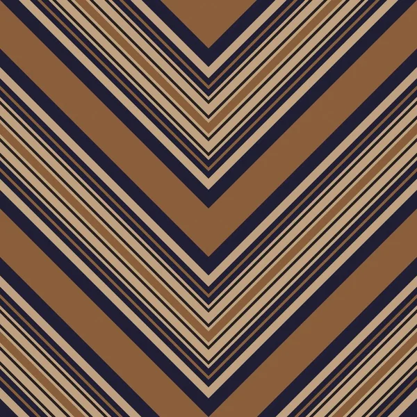 Brown Taupe Chevron Діагональ Смугастий Фон Вітрила Підходить Модного Текстилю — стоковий вектор