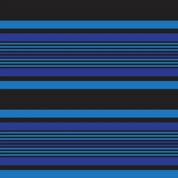 Blue Horizontal Striped Seamless Pattern Background 그래픽 — 스톡 벡터