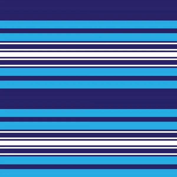 Blue Horizontal Striped Seamless Pattern Background Suitable Fashion Textiles Graphics — Stock Vector