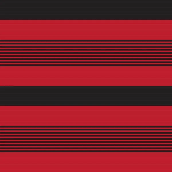 Red Horizontal Striped Seamless Pattern Background 그래픽 — 스톡 벡터