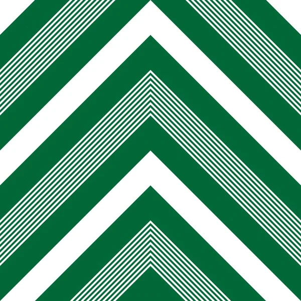 Green Chevron Diagonální Pruhované Bezešvé Vzor Pozadí Vhodné Pro Módní — Stockový vektor