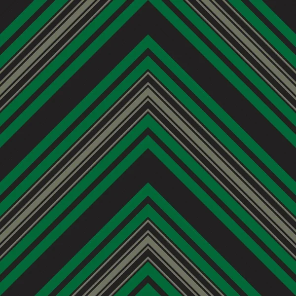 Green Chevron Diagonal Striped Seamless Pattern Background Suitable Fashion Textiles — Stock Vector