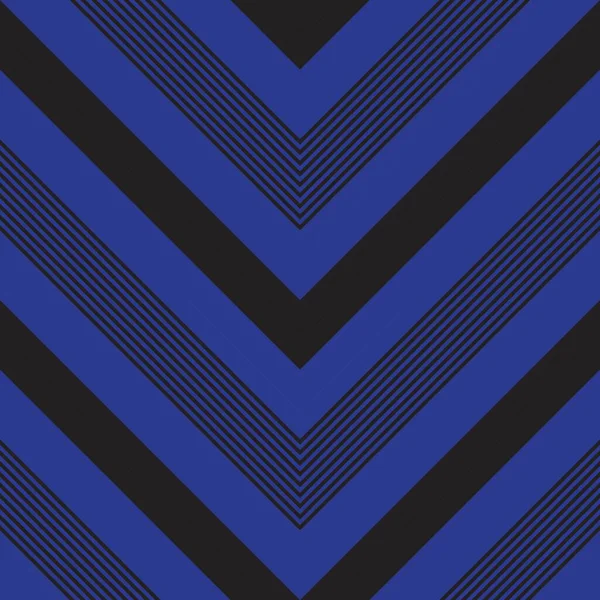 Blue Chevron Diagonal Paski Bezszwowe Tło Wzór Nadaje Się Mody — Wektor stockowy