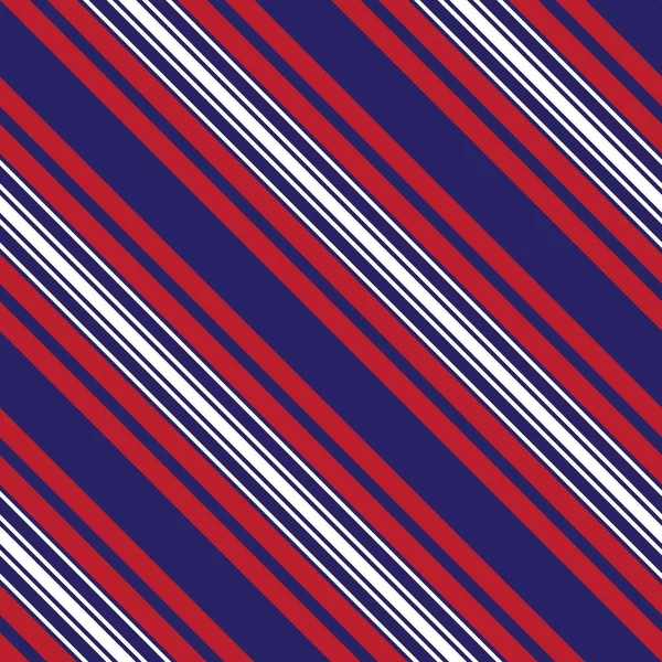 Fondo Patrón Inconsútil Rayado Diagonal Rojo Azul Adecuado Para Textiles — Vector de stock