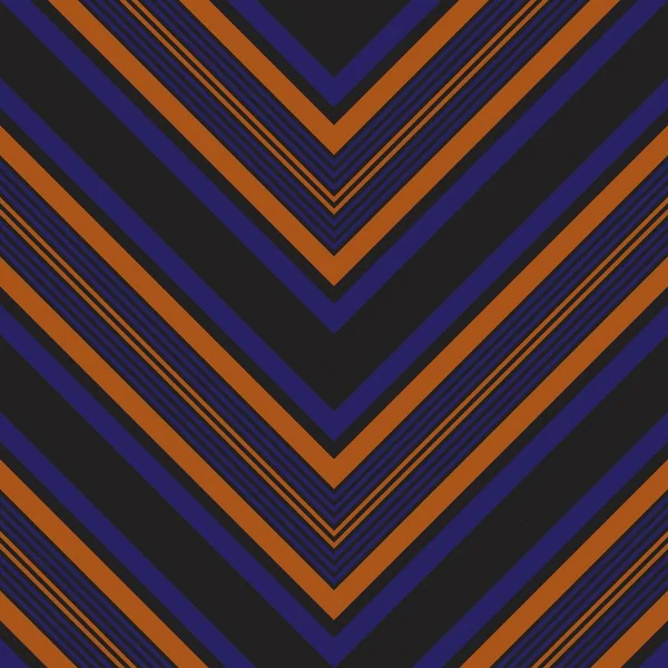 Orange Chevron Diagonal Striped Seamless Pattern Background Suitable Fashion Textiles — Stock Vector