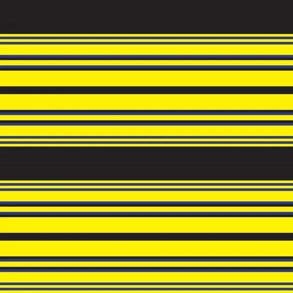 Yellow Horizontal Striped Seamless Pattern Background Suitable Fashion Textiles Graphics — Stock Vector