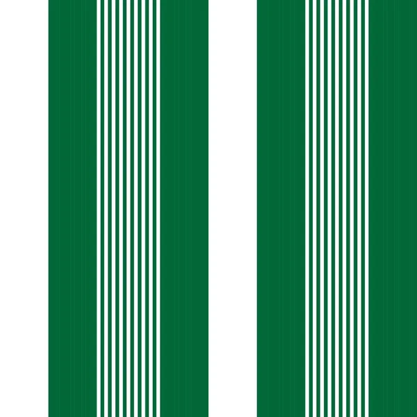 Fondo Patrón Inconsútil Rayado Vertical Verde Adecuado Para Textiles Moda — Vector de stock