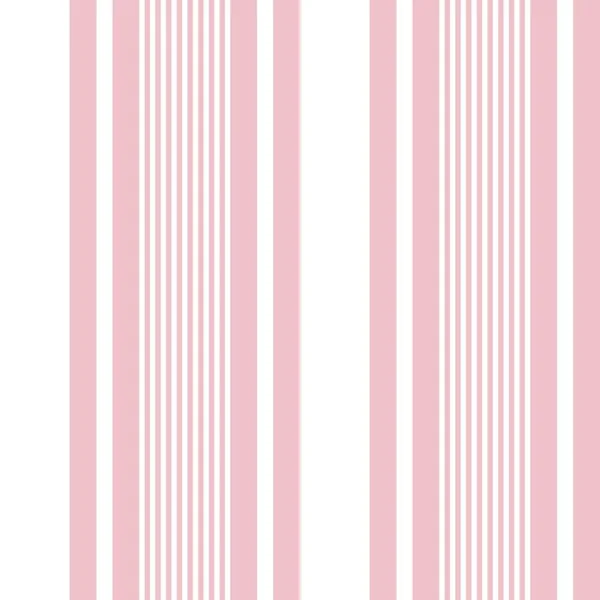 Pink Vertical Striped Seamless Pattern Background Suitable Fashion Textiles Graphics — Stock Vector