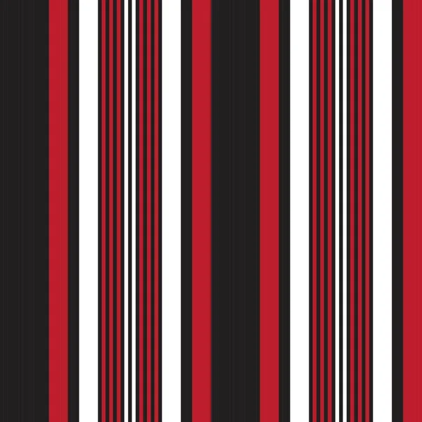 Fondo Patrón Inconsútil Rayado Vertical Rojo Adecuado Para Textiles Moda — Vector de stock