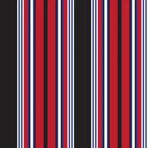 Rot Vertikal Gestreifte Nahtlose Muster Hintergrund Geeignet Für Modetextilien Grafiken — Stockvektor