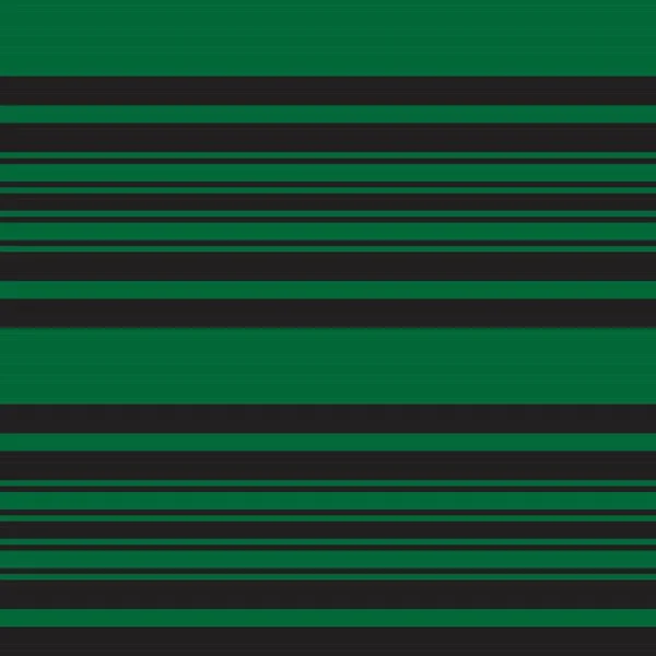 Grön Horisontell Randig Sömlös Mönster Bakgrund Lämplig För Mode Textilier — Stock vektor