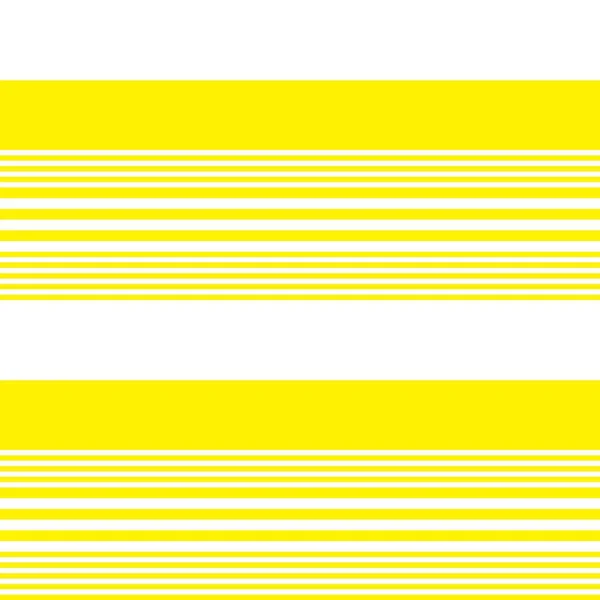 Jaune Fond Motif Sans Couture Rayé Horizontal Adapté Aux Textiles — Image vectorielle