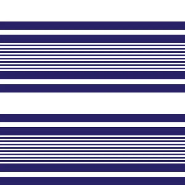 Blue Horizontal Striped Seamless Pattern Background Suitable Fashion Textiles Graphics — Stock Vector
