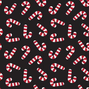 Web sitesi grafikleri ve moda tekstili için Noel Kırmızı Tatili kusursuz desen arkaplanı