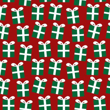 Web sitesi grafikleri ve moda tekstili için Noel Tatili kusursuz desen arkaplanı