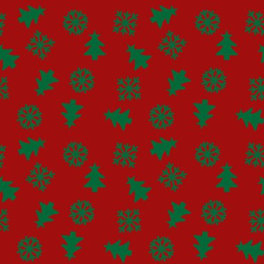 Web sitesi grafikleri ve moda tekstili için Noel Tatili kusursuz desen arkaplanı