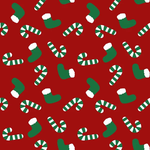 Weihnachten Urlaub Nahtlose Muster Hintergrund Für Website Grafiken Mode Textilien — Stockvektor